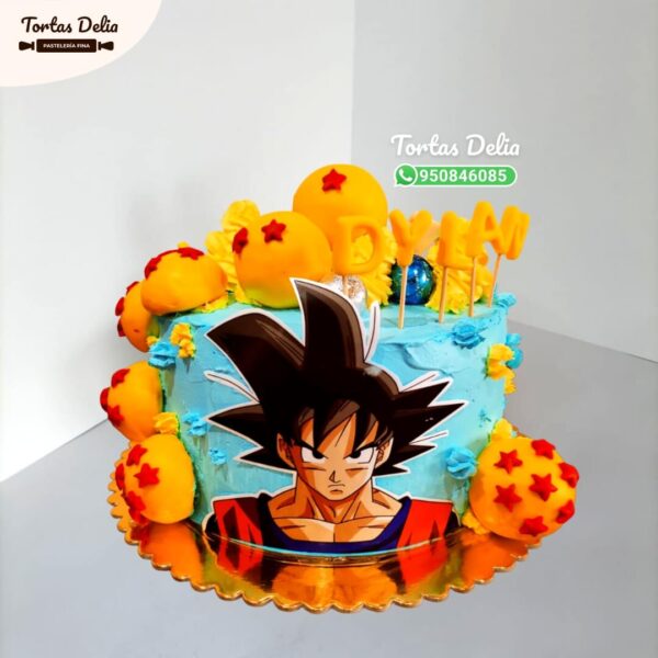 torta de goku puente piedra